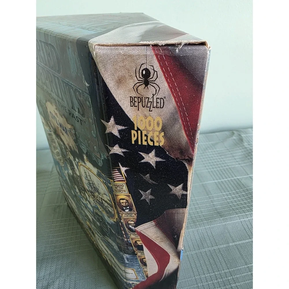 Buried Blueprints Civil War at Sea 1000pc Jigsaw Puzzle From the Past NEW